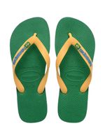 Havaianas Brasil Logo Verde/Amarelo