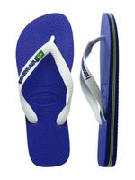 Havaianas Brasil Logo Azul Naval/Branco