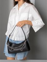 Bolsa Petite Jolie Thayla Preto/Niquel PJ11282