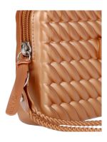 Bolsa Brizza Arezzo Pequena Clutch Ambar Jelly 
