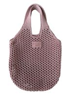 Bolsa Brizza Arezzo Croche Vintage Rose