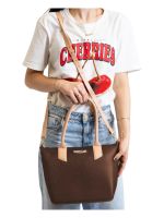 Bolsa Petite Jolie Shopping PJ11274 Brown 