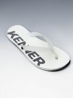 Chinelo Kenner RED PVC Branco/Preto