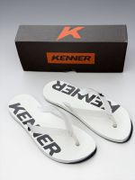 Chinelo Kenner RED PVC Branco/Preto