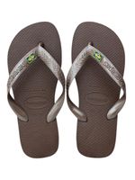 Havaianas Top Café + Bandeira Brasil 