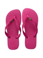 Havaianas Top Rosa Flux + Bandeira Brasil 