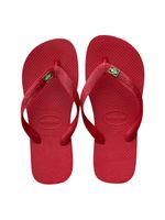 Havaianas Top Vermelho + Bandeira Brasil 