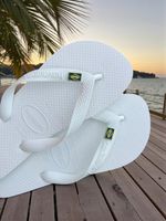 Havaianas Top Branco + Bandeira Brasil 