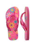 Havaianas Kids Flores Rosa Flux/Rosa Gum
