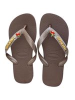 Havaianas Top Café + Escrita Dourada + Cereja 
