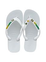 Havaianas Top  Copa Brasil Coracao Branco