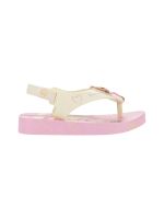 Chinelo Ipanema Bebê Sporty Rosa/Bege/Amarelo