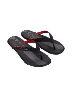Chinelo Rider R1 Prime Preto/Vermelho