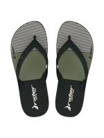 Chinelo Infantil Rider Core Graphics Preto/Verde