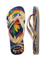 Havaianas Top Pride Bege Palha