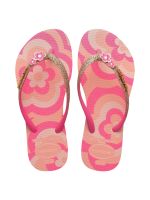 Havaianas Kids Slim Glitter Blossom/Rosa