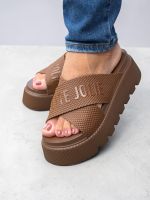 Tamanco Petite Jolie Smash PJ7588 Chocolate