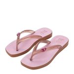 Chinelo Ipanema Boca Rosa Rosa/Marrom