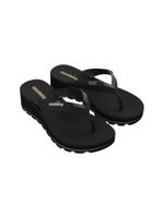 Tamanco Anabela Azaleia Fabi Light Preto