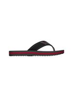 Chinelo Rider Trace Duo Preto/Cinza/Vermelho