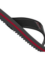 Chinelo Rider Trace Duo Preto/Cinza/Vermelho