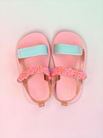 Sandalia Zaxynina Bloom Rosa Glitter