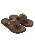 Chinelo Cartago Alabama Marrom/Bege