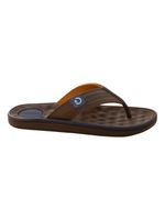 Chinelo Cartago Alabama Marrom/Bege