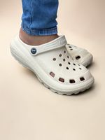 Babuche Nuvy Robust Glitter Off White