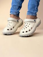 Babuche Nuvy Robust Glitter Off White