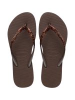 Havaianas Slim Glitter Dark Brown