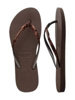 Havaianas Slim Glitter Dark Brown