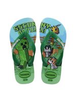 Havaianas Infantil Top Minecraft Verde