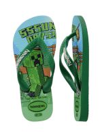 Havaianas Infantil Top Minecraft Verde
