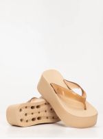 Chinelo Petite Jolie Plus II Doce de Leite PJ7703