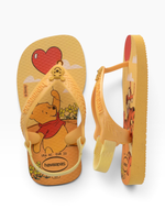 Havaianas Baby Disney Ursinho Pooh Amarelo Cajá