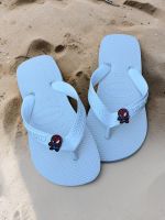 Havaianas Top Infantil Branca + Pingente Homem Aranha