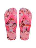 Havaianas Kids Flores Manga Rosa