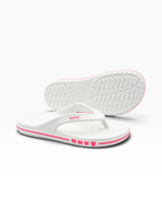 Chinelo Nuvy Wave Band Branco/Pink