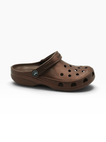 Babuche Nuvy Basic Glitter Marrom