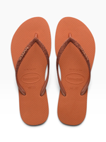 Havaianas Slim Glitter II Laranja Cerrado