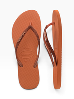 Havaianas Slim Glitter II Laranja Cerrado