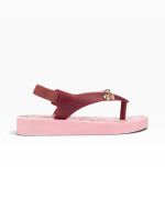 Chinelo Ipanema Bebê Fashion Belle Rosa/Vermelho