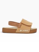 Chinelo Baby Rider R86 II Slide Castor/Bege