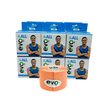 Caixa 12 Rolos Evo Tape 4ALL Kinesiology - Bege