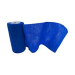 Caixa 12 Rolos Evo Tape Coesiva 10cm - Azul
