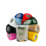 Caixa 12 Rolos Evo Tape Coesiva 10cm - Rosa