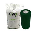 Caixa 12 Rolos Evo Tape Coesiva 10cm - Verde
