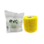 Caixa 12 Rolos Evo Tape Coesiva 5cm - Amarela