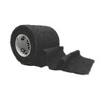 Caixa 12 Rolos Evo Tape Coesiva 5cm - Preta